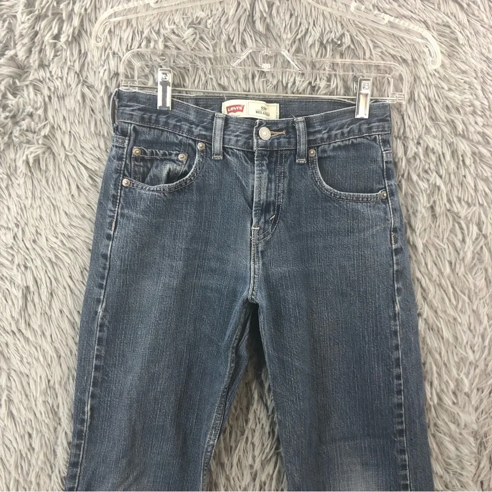 Levis Jeans 550 Boys Size 14 Regular Relaxed Straight Denim Jeans
